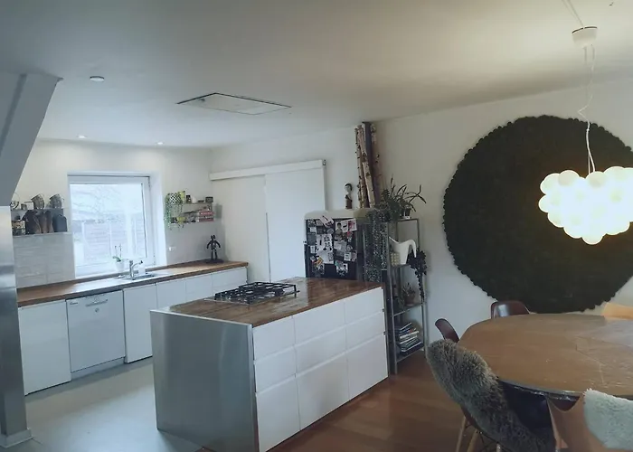 Charming Renovated House In Odder - Family-Friendly Retreat 度假居 *